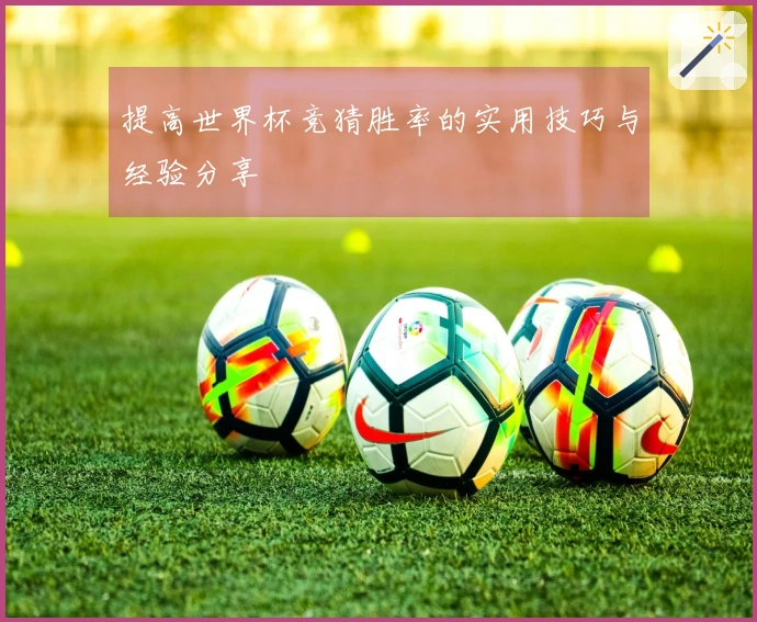 提高世界杯竞猜胜率的实用技巧与经验分享